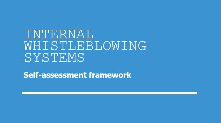 IWS Self-assessment framework